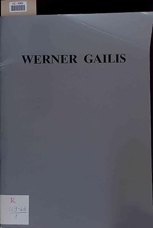 Seller image for Werner Gailis - Wystawa rzezb. grudzien 81 - styczen 82 for sale by Antiquariat Bookfarm