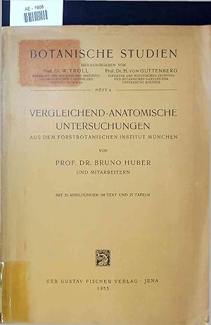 Bild des Verkufers fr Vergleichend-Anatomische Untersuchungen aus dem Forstbotanischen Institut Mnchen. Heft 4 zum Verkauf von Antiquariat Bookfarm