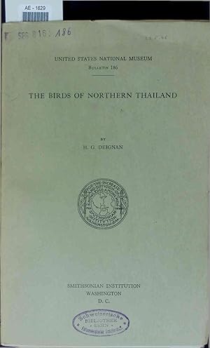 Bild des Verkufers fr The Birds of Northern Thailand. Bulletin 186 zum Verkauf von Antiquariat Bookfarm