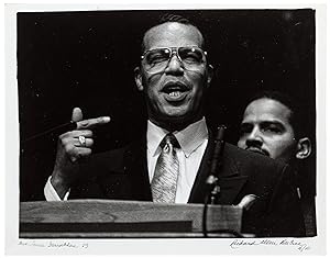 Photographic portrait of Louis Farrakhan by African-American Photographer Richard Allen DuCree