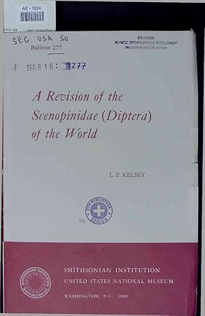 Bild des Verkufers fr A Revision of the Scenopinidae (Diptera) of the World. United States National Museum Bulletin 277 zum Verkauf von Antiquariat Bookfarm