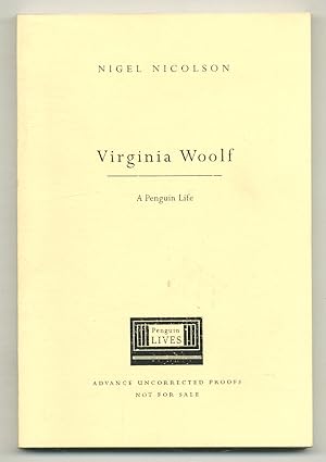 Bild des Verkufers fr Virginia Woolf: A Penguin Life zum Verkauf von Between the Covers-Rare Books, Inc. ABAA