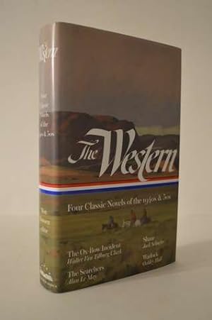 Seller image for The Western: Four Classic Novels of the 1940s & 50s (LOA #331): The Ox-Bow Incident / Shane / The Searchers / Warlock (The Library of America) for sale by Lavendier Books