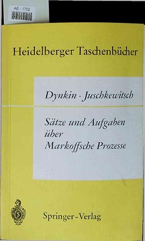 Seller image for Stze und Aufgaben ber Markoffsche Prozesse. for sale by Antiquariat Bookfarm