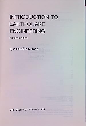 Bild des Verkufers fr Introduction to Earthquake Engineering zum Verkauf von books4less (Versandantiquariat Petra Gros GmbH & Co. KG)