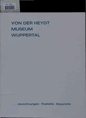 Image du vendeur pour Verzeichnis der Handzeichnungen Pastelle und Aquarelle - Wuppertal. 1965 mis en vente par Antiquariat Bookfarm