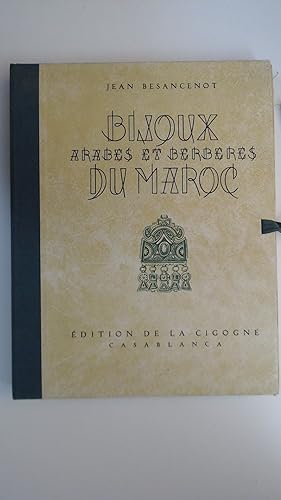 Seller image for Bijoux arabes et berbres du Maroc, for sale by Antiquariat Maiwald