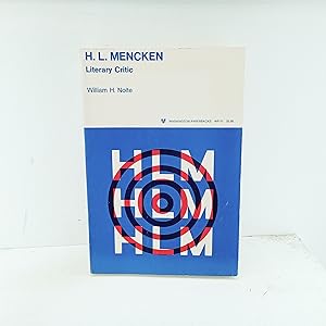 Seller image for H L Mencken Literary Critic for sale by Cat On The Shelf