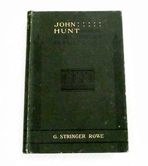 Seller image for The Life of John Hunt, Missionary to the Cannibals in Fiji for sale by Adelaide Booksellers