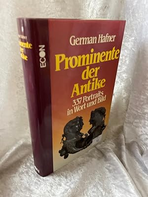 Bild des Verkufers fr Prominente der Antike 337 Portraits in Wort und Bild zum Verkauf von Antiquariat Jochen Mohr -Books and Mohr-