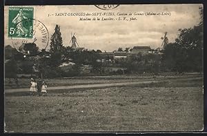 Carte postale Saint-Georges-des-Sept-Voies, Moulins de la Lussière