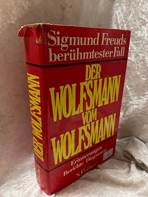 Imagen del vendedor de Der Wolfsmann vom Wolfsmann. Mit der Krankengeschichte des Wolfsmannes von Sigmund Freud Mit der Krankengeschichte von Sigmund Freud und einem Nachtrag von Ruth Mack Brunswick a la venta por Antiquariat Jochen Mohr -Books and Mohr-