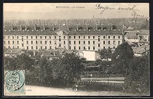 Carte postale Bourgoin, La Caserne