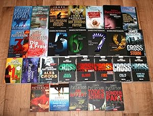 27 Bücher, Romane - JAMES PATTERSON - Krimi, Thriller, Buchpaket, Sammlung.