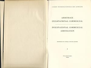 Bild des Verkufers fr Arbitrage International Commercial - International Commercial Arbitration zum Verkauf von avelibro OHG