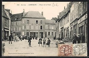 Seller image for Carte postale Lubersac, Place de la Poste for sale by Bartko-Reher