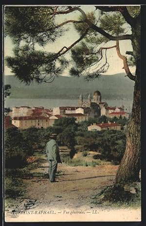 Carte postale Saint-Raphael, Vue generale