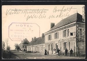 Carte postale Chenonceaux, Hotel du Bon Laboureur et du Chateau