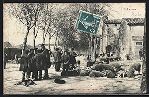 Carte postale Mirepoix, Boulevard des Remparts