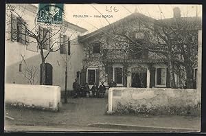 Carte postale Pouillon, Hotel Borda