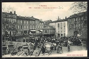 Carte postale Pamiers, Place Sainte-Hélène