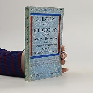 Bild des Verkufers fr A History of Philosophy vol. 6 part I zum Verkauf von Bookbot