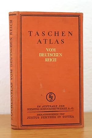 Seller image for Taschenatlas vom Deutschen Reich. for sale by AMSELBEIN - Antiquariat und Neubuch