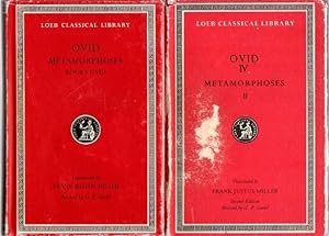 Bild des Verkufers fr Ovid III y IV. Metamorphoses I y II. Books I-VIII y IX-XV . zum Verkauf von Librera Astarloa