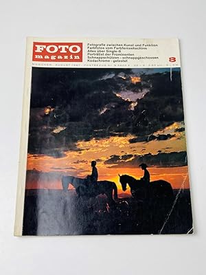 Image du vendeur pour Foto-Magazin | Nummer 8, August 1967 mis en vente par BcherBirne