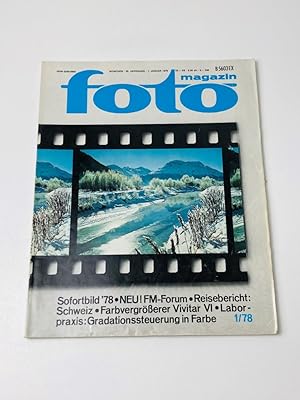 Image du vendeur pour Foto-Magazin | Heft 1, Januar 1978 mis en vente par BcherBirne