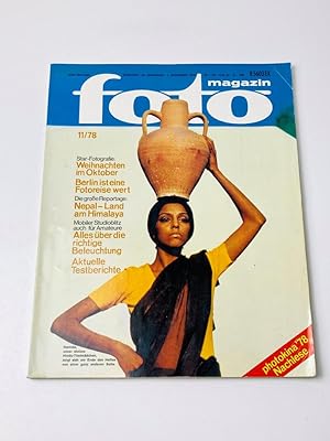 Image du vendeur pour Foto-Magazin | Heft 11, November 1978 mis en vente par BcherBirne