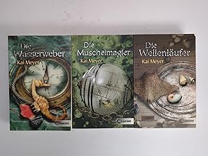 Bild des Verkufers fr Die Wellenlufer-Trilogie 1: Die Wellenlufer, 2: Die Muschelmagier, 3: Die Wasserweber zum Verkauf von Leipziger Antiquariat