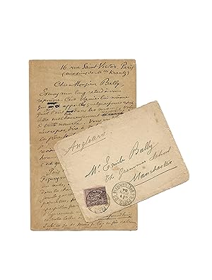 Image du vendeur pour Le nostalgique Verlaine est  la recherche du Coin de table, souvenir d un pass tumultueux aux cts de Rimbaud mis en vente par Le Manuscrit Franais