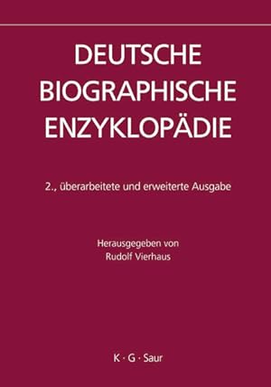 Deutsche biographische Enzyklopädie. Band 11: Nachträge; Personenregister.