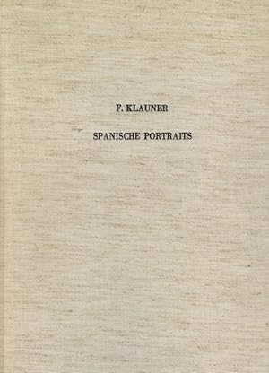 Seller image for Spanische Portraits des 16. Jahrhunderts. Jahrbuch der Kunsthistorischen Sammlungen in Wien. Band 57 / 1961. Sonderheft Nr. 182. for sale by La Librera, Iberoamerikan. Buchhandlung