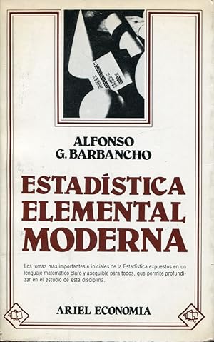 Imagen del vendedor de Estadstica elemental moderna a la venta por Rincn de Lectura