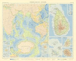 Indian ocean // Ceylon // Rodriguez island // Prince Edward island // Heard island // Cocos (Keel...
