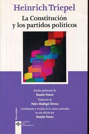 Image du vendeur pour La Constitucin y los partidos polticos mis en vente par Rincn de Lectura