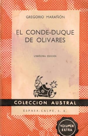 Imagen del vendedor de El Conde-Duque de Olivares a la venta por Librera Vobiscum