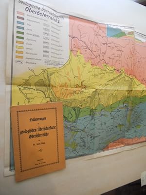 Geologische Übersichtskarte Oberösterreichs. Mit Erläuterungen.