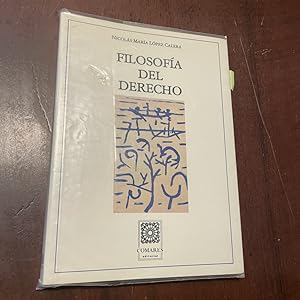 Imagen del vendedor de Filosofa del derecho a la venta por Kavka Libros