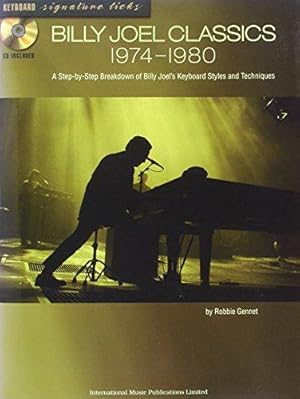 Bild des Verkufers fr Billy Joel Classics 1974-1980-Keyboard Signature Licks-Music Book zum Verkauf von WeBuyBooks