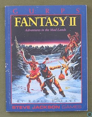 Bild des Verkufers fr GURPS Fantasy II 2: Adventures in the Mad Lands (w MAP) zum Verkauf von Wayne's Books