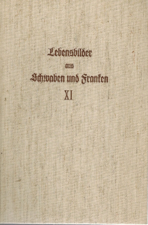 Imagen del vendedor de Lebensbilder aus Schwaben und Franken II. Band a la venta por Elops e.V. Offene Hnde