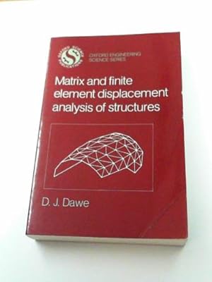 Seller image for Matrix and finite element displacement analysis of structures for sale by Cotswold Internet Books