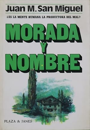 Seller image for Morada y nombre for sale by Librera Alonso Quijano