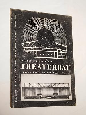 Der Architekt, Nr. 4, April 1955, IV. Jahrgang. Theater-Ausstellung Theaterbau, 5. Darmstädter Ge...