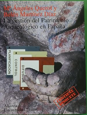 Immagine del venditore per La gestin del patrimonio arqueolgico en Espaa venduto da Librera Alonso Quijano