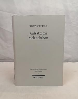 Bild des Verkufers fr Aufstze zu Melanchthon. Sptmittelalter, Humanismus, Reformation ; 49 zum Verkauf von Antiquariat Bler