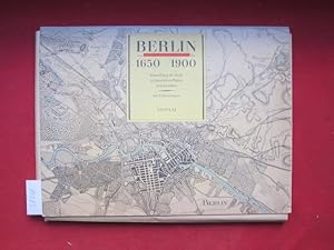 Imagen del vendedor de Berlin von 1650 bis 1900. Entwicklung der Stadt in historischen Plnen und Ansichten mit Erluterungen. a la venta por Versandantiquariat buch-im-speicher